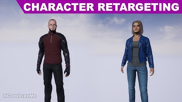 Retargeting Animations and Replacing Characters in Unreal Engine