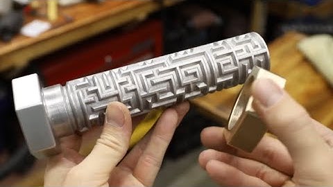 Make 3D printed puzzle | Making a bolt with MAZE threads |
