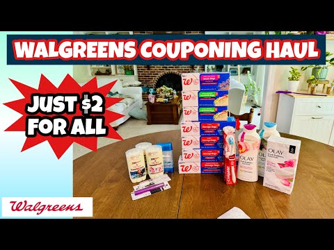 WALGREENS COUPONING HAUL/