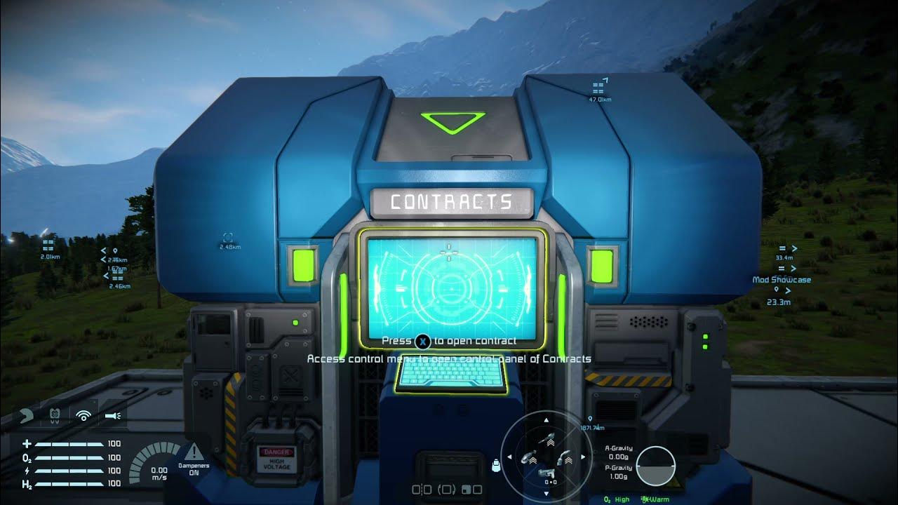 Space Engineers Xbox Tutorial 80 Contracts Block YouTube