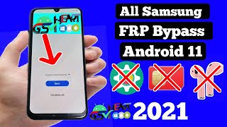 تخطي حساب قوقل لجميع اجهزة سامسونج اندرويد 11 2021 ||  samsung frp bypass 2021 android 11