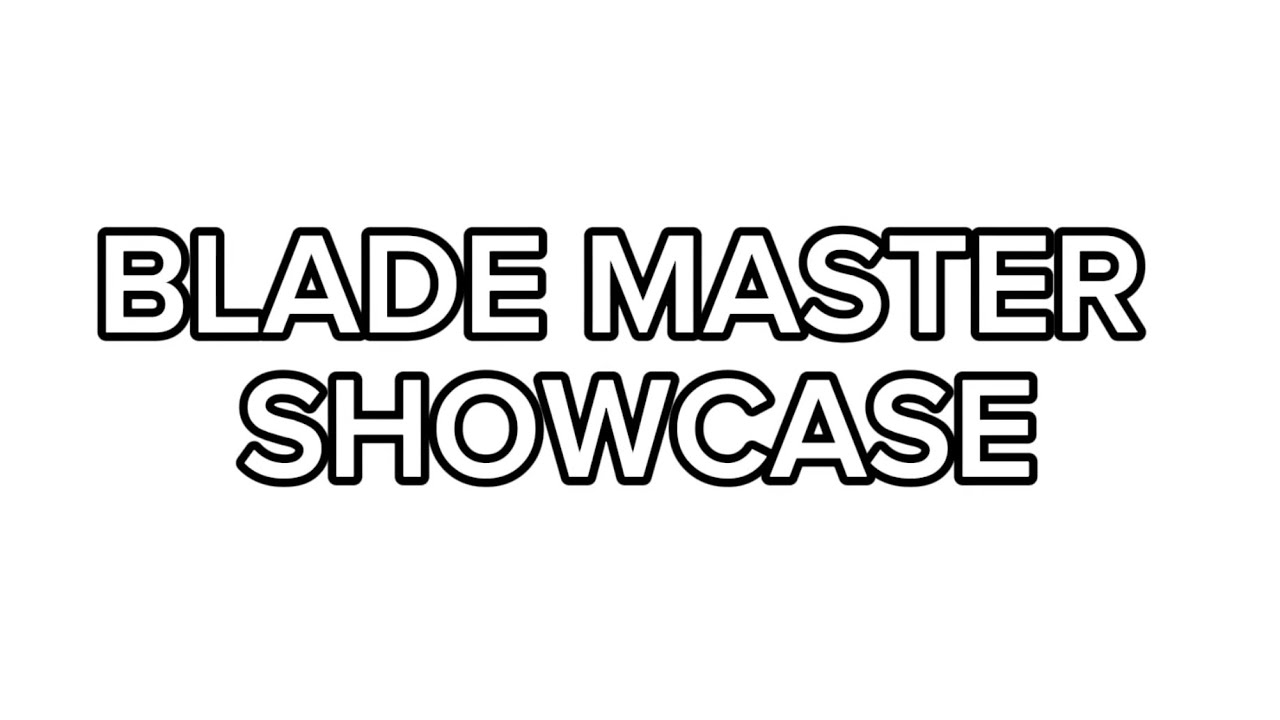 Blade master showcase (strongest battlegrounds) YouTube
