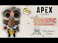 CAUSTIC APEX LEGENDS | FUNKO POP CUSTOM | Polymer Clay Tutorial