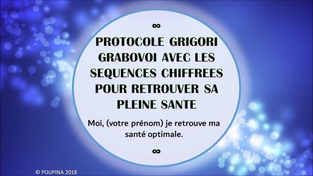 Pilotage Grabovoï pour retrouver une santé optimale - YouTube