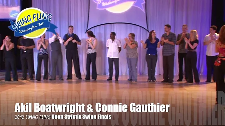 Swing Fling 2012 Akil Boatwright & Connie Gauthier...