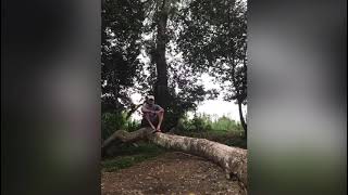 Alexis, Lucía y Sara en La finca Hatillos de Macaracas en el río Estivaná, Los Santos Panamá