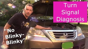 TURN SIGNAL Not Working But BULB is GOOD - Blinker Diagnosis & FIX - Honda Odyssey