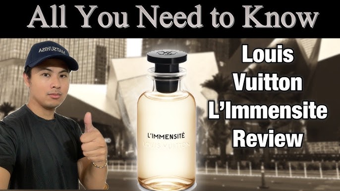 LOUIS VUITTON L'IMMENSITÉ HONEST Fragrance Review and Unboxing