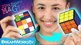 "Solving" a Rubik’s Cube in Seconds | JUNK DRAWER MAGIC