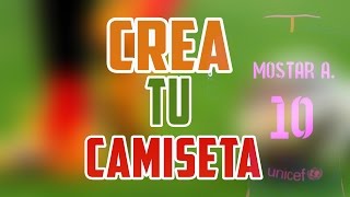 CREAR CAMISETAS DE FÚTBOL DESDE MÓVIL | MUY FÁCIL, GENIAL APLICACIÓN! - YouTube