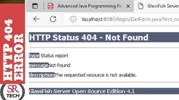 Http 404 error in servlet program using Netbeans IDE