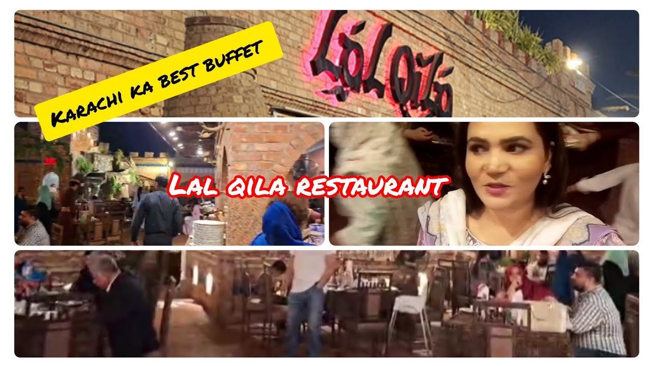 Lal qila dinner buffet complete menu || Karachi 's best buffet || Lal qila restaurant Karachi 