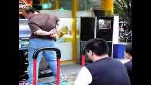 DDR dance dance revolution in OSAKA