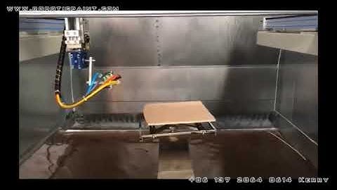 Five Axis Spray Paint Machine Video Showcase