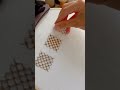 Mesmerizing Trellis Grids: Watch, Learn, and Relax 🧵✨