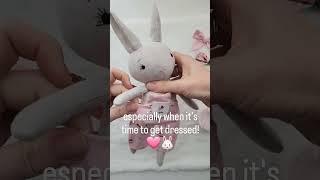 Bunny doll sewing pattern and tutorial #dollmaking #sewingpattern #diydoll #sewingdolls