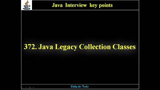372. Java Collections - Legacy Classes