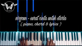 Virgoun  Surat Cinta Untuk Starla  Piano Chord U0026 S  Cover By Willy