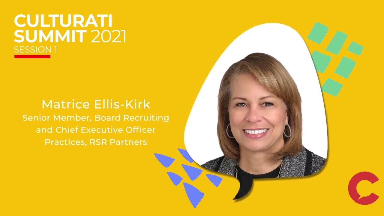 THE ROLE OF THE BOARD IN INCLUSION AND DIVERSITY w/ Michael Bucescu, Bill Bock & Matrice Ellis-Kirk