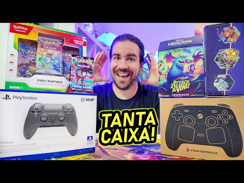 An UNBOXING Spree - Steam Controller, Pokémon TCG, and More!