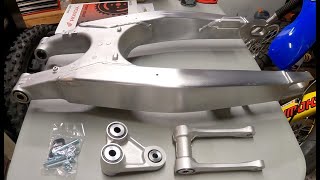 2001 Honda CR250 Restoration - Swing Arm Rebuild + Steering Bearings