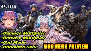 ASTRA: Knights of Veda Ver. 1.0.0 MOD Menu Preview