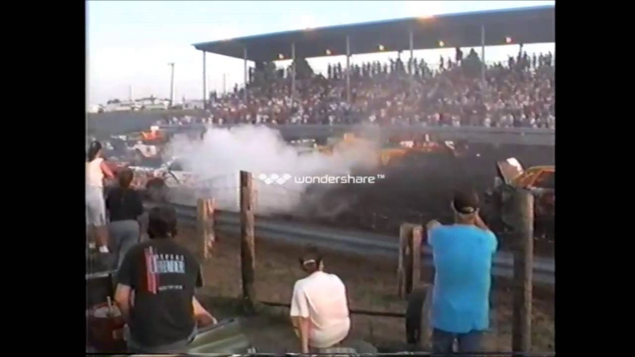 1992 Woodbury County Fair Moville, Iowa Demolition Derby heat 4 YouTube