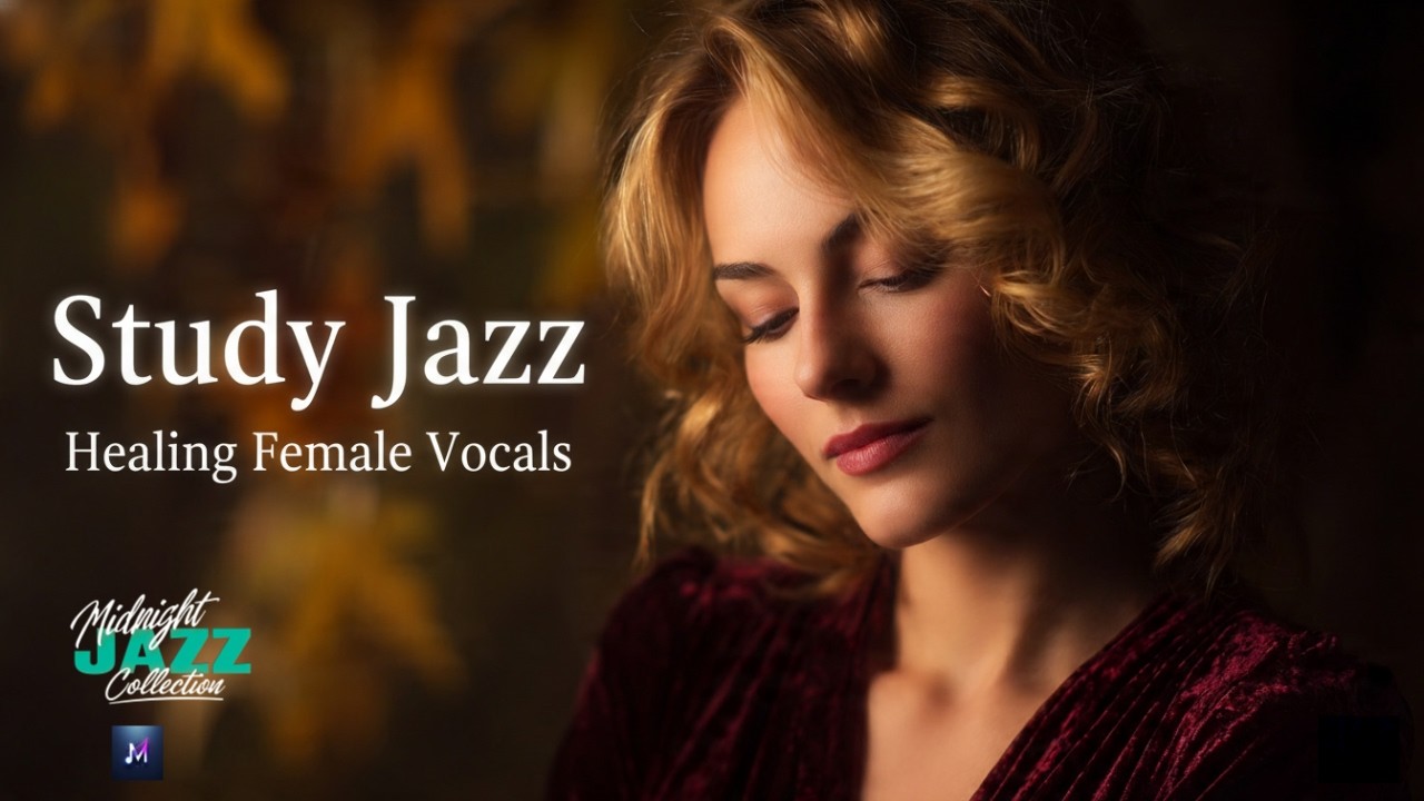 Deep Focus Jazz Adele Inspired Piano Ballads for Work & Study | Healing Female Vocals | Midnight Mel