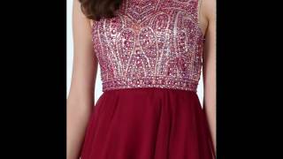 Princess Jewel Sleeveless Chiffon Beading Mini Dresses - Hebeos 2017 Profile