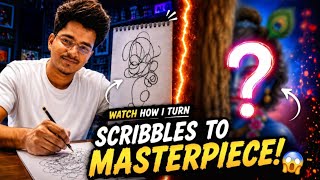 I Turned Random Scribbles Into MASTERPIECE! 😱🎨