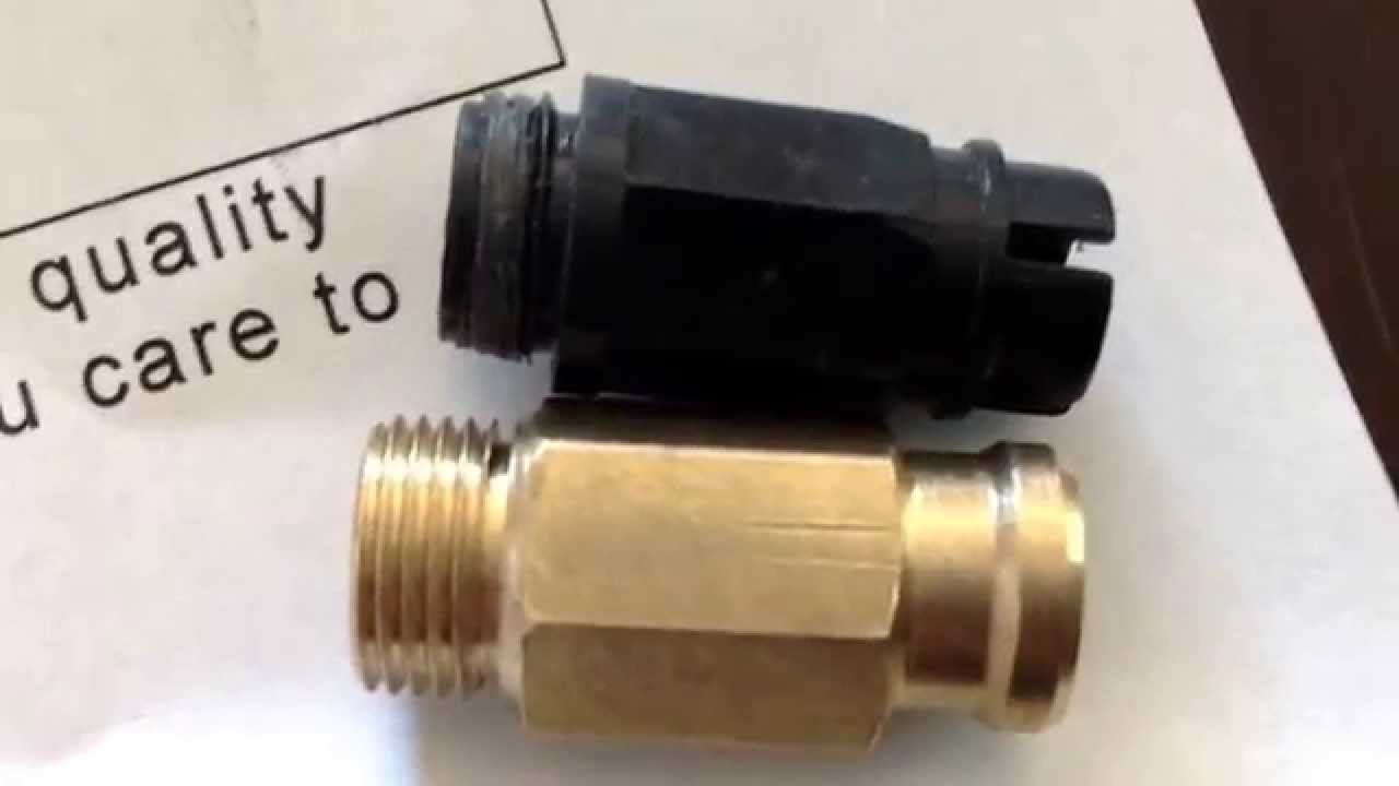 Saturday Projects™ .com | Kawasaki KLR250 -Stead Engineering brassplunger to replace part 16012