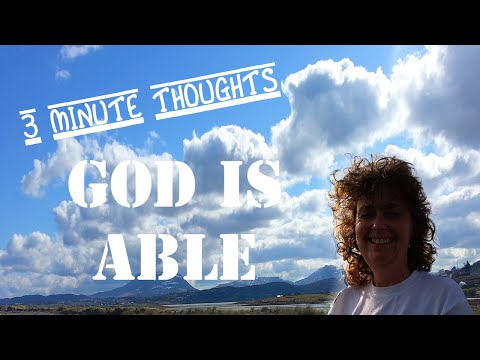Our God is Able - to Deliver YOU