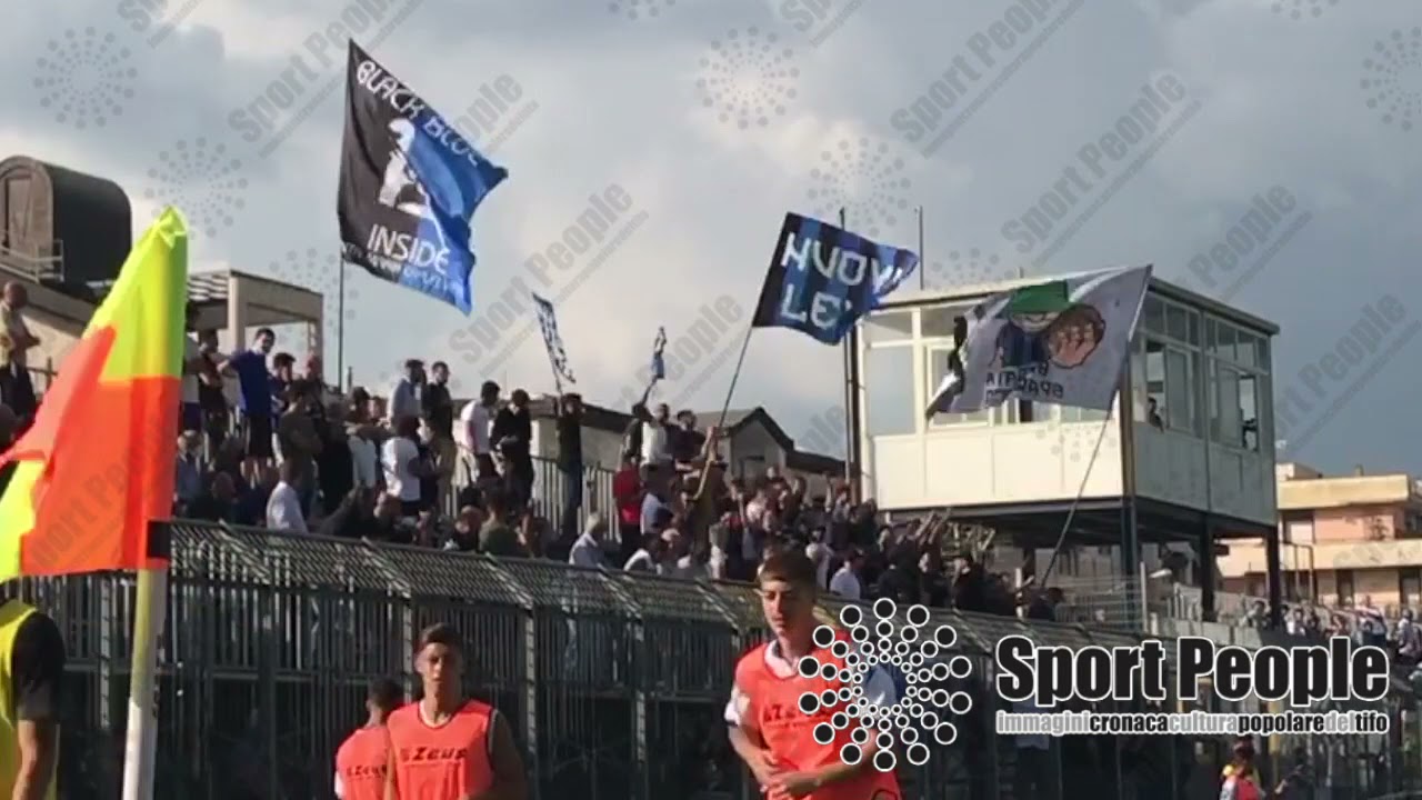 Gladiator, il tifo dei nerazzurri contro il Latte Dolce, Serie D 2021-22
