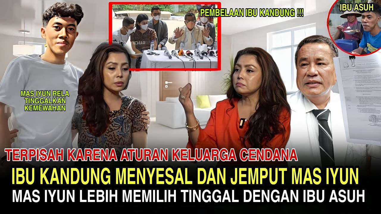 PEMBELAAN IBU KANDUNG KONTROVERSI - Mas Iyun Lebih Memilih Tinggal dengan IBU yg Membesarkannya