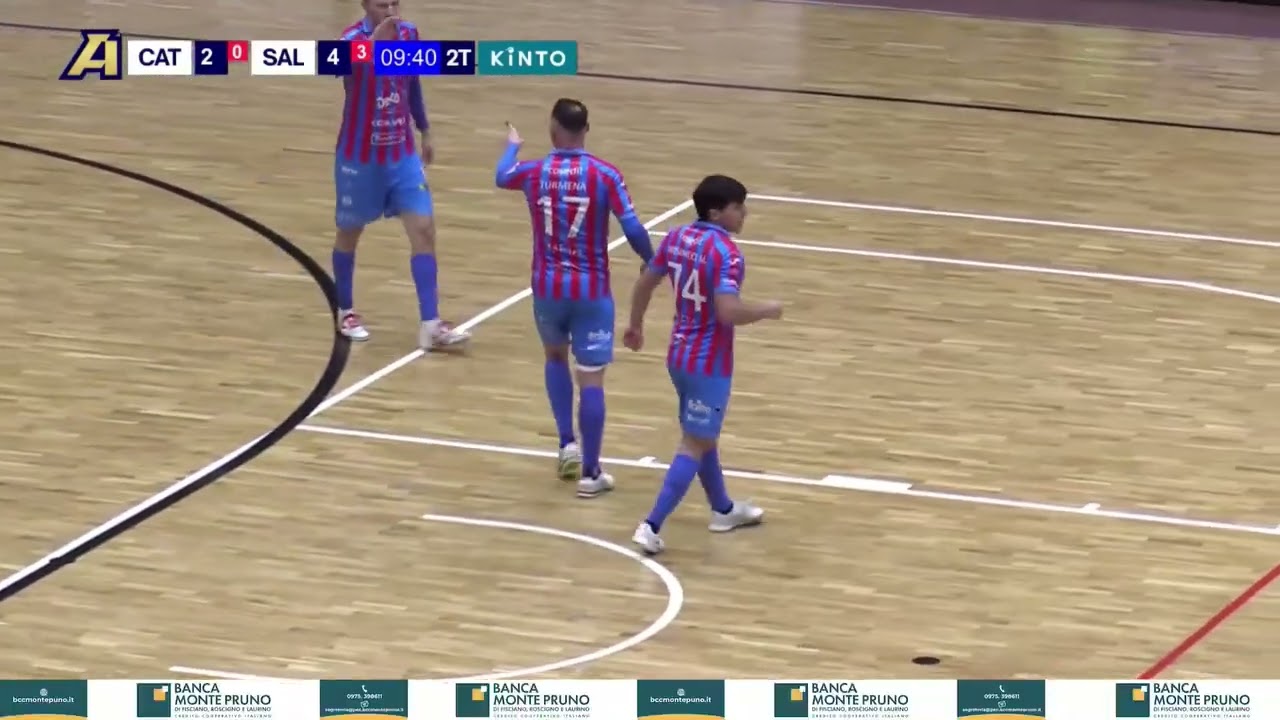 Highlights | Serie A Kinto - 15ª Giornata (25-26) | Meta Catania - Sporting Sala Consilina