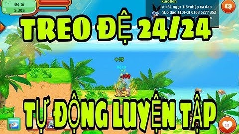 Ngọc Rồng Online - Cách up đệ tử 24/24 không bị mất kết nối.Né siêu quái