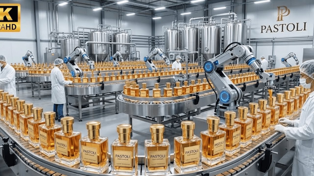 Inside the Billion Dollar Perfume Factory: How Luxury Fragrance is Bottled 💧✨