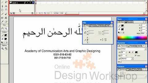 Macromedia Flash 8 tutorials in urdu view more on www.justchilz.com