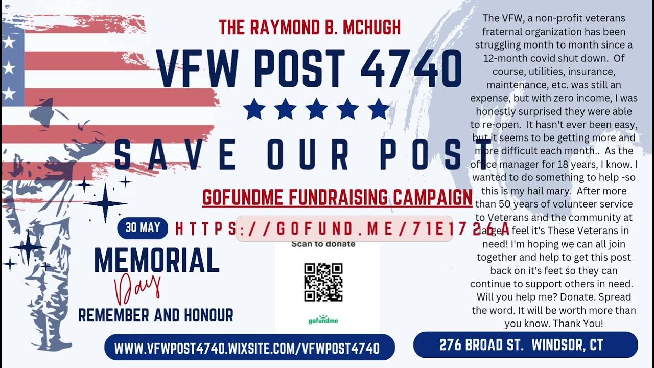 VFW Post 4740 Fundraiser YouTube