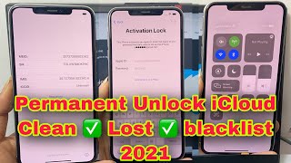 Permanent Remove iCloud Activation Clean,Lost,Blacklist on iPhone Xs Max iOS14.3