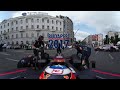 Onboard an F1 car for street burnouts in Virtual Reality and 360!