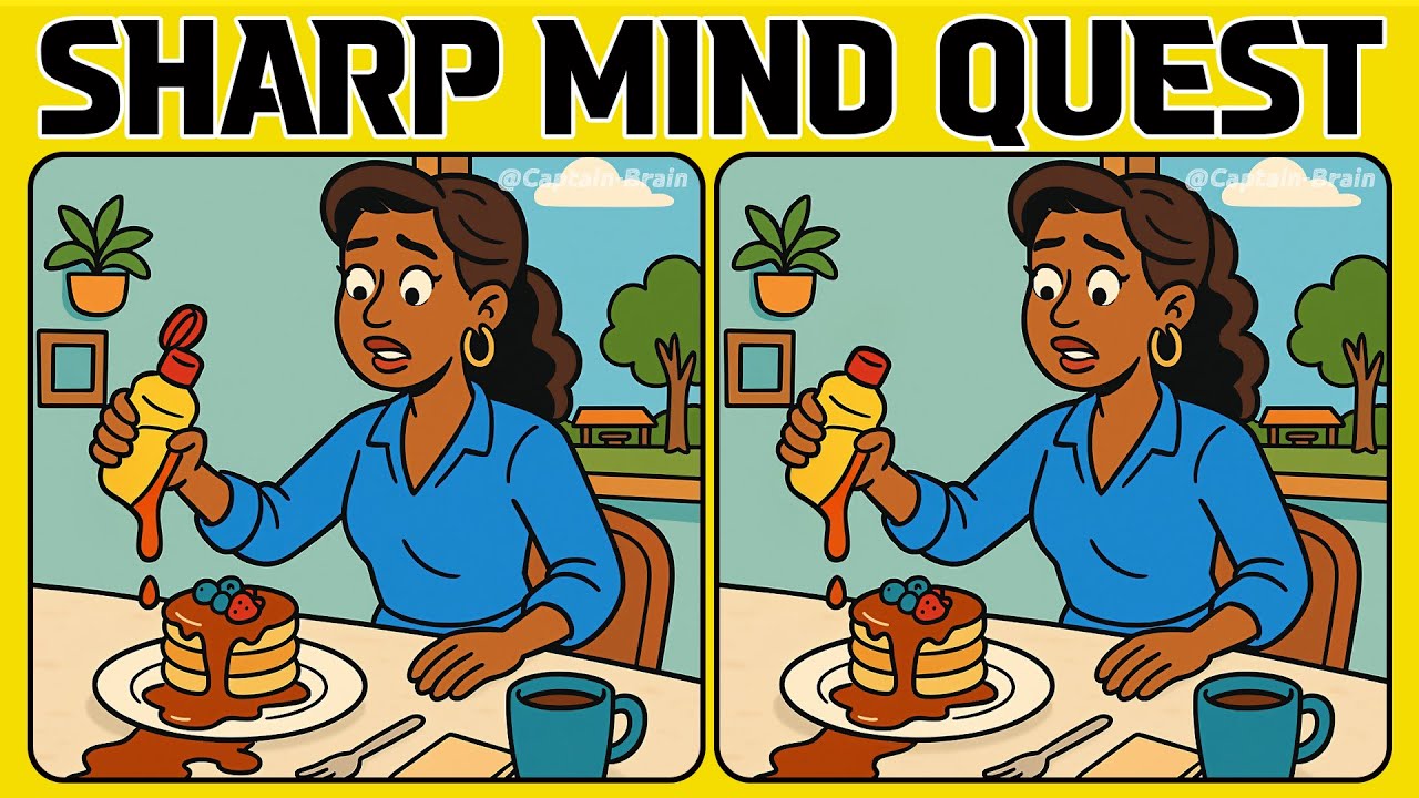 Sharp Mind Quest: Spot the Sneaky Differences (A Bit Tricky)