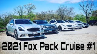 I HOSTED A G37/VQ MEET! 2021 FOX PACK CRUISE #1