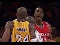 Kobe bryant and dwight howard try me and soft rockets at lakers