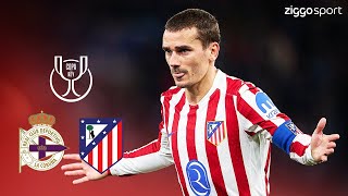 PUUR GEVOEL BIJ WAANZINNIGE VRIJE TRAP VAN GRIEZMANN!✨😍 | Deportivo vs Atlético | Copa del Rey 25/26