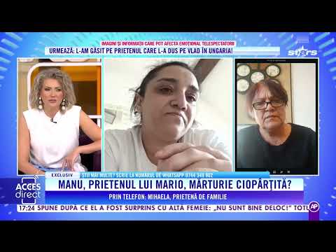 Ancheta în cazul morții lui Mario. Declarația lui Robert | Acces Direct | Antena Stars