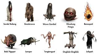 Every Most Terrifying and Dangerous Mythological Creature from Java!