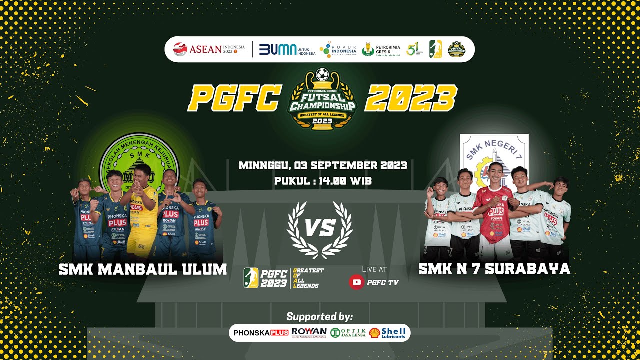 (DAY 13) SMK MANBAUL ULUM VS SMKN 7 SURABAYA