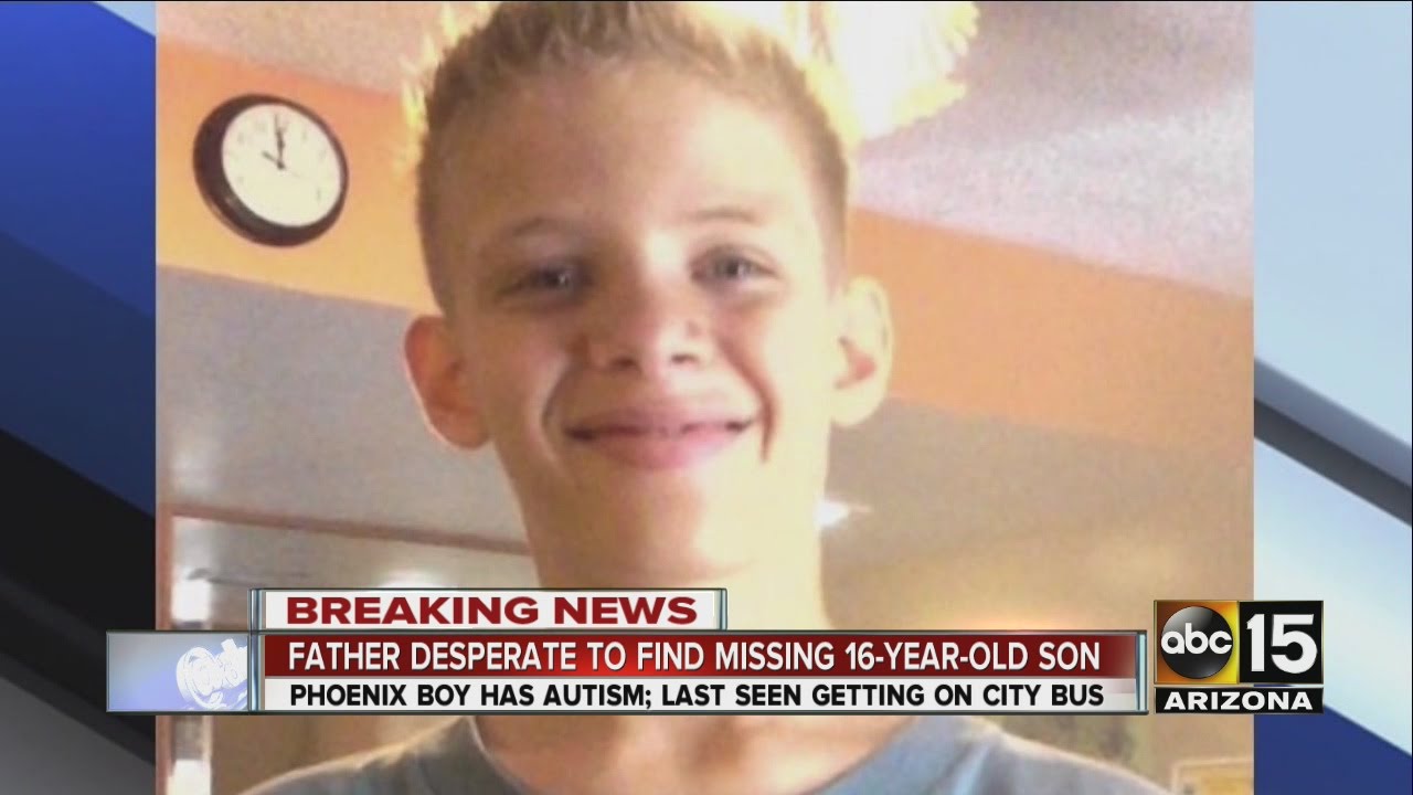 Phoenix police searching for missing 15-year-old boy - YouTube