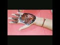 How to use mehndi stancil# mehndi sticker